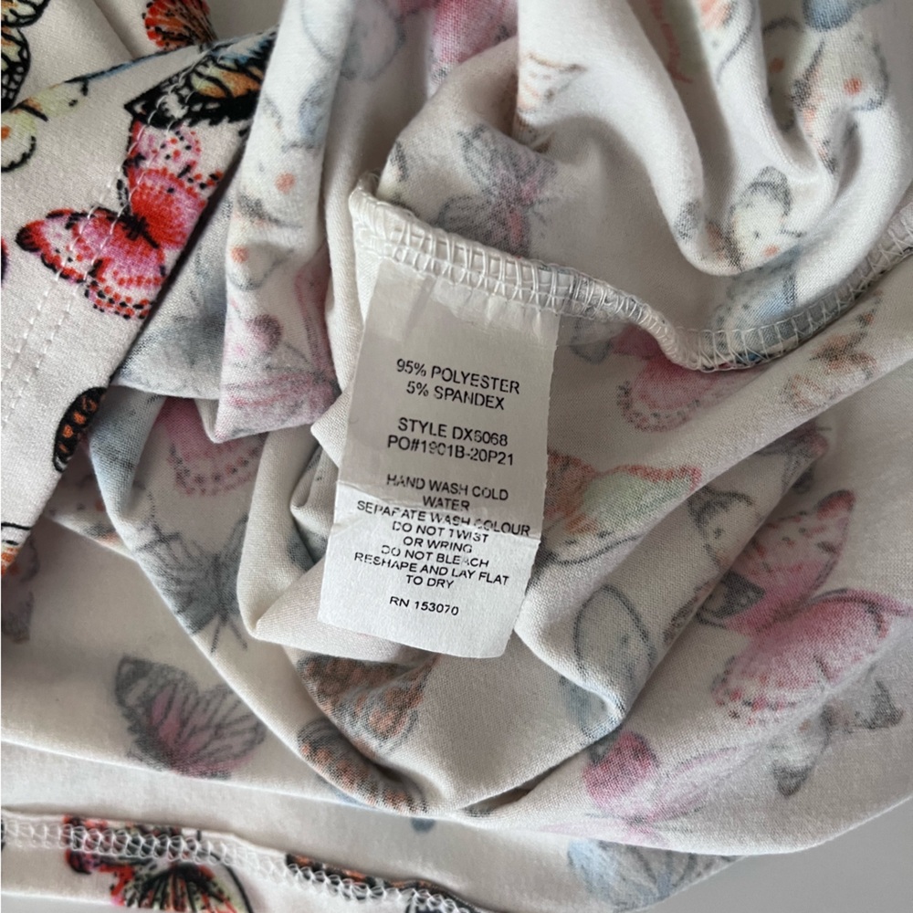 Popular 21 | Chic Butterfly Print Mini Dress - Picture 6 of 6